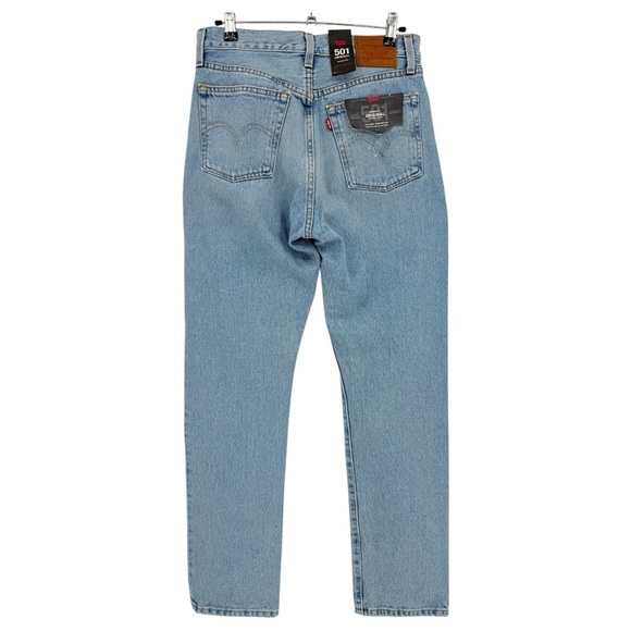 Levi's 501 Premium High Rise Straight Leg Button Fly Stars and Stripes 28 x 30 - Picture 3 of 16